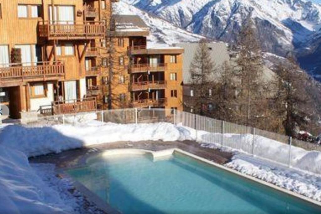 Chalet 4 Pers. Piscine Et Literie Toute Neuve. Puy-Saint-Vincent Eksteriør bilde
