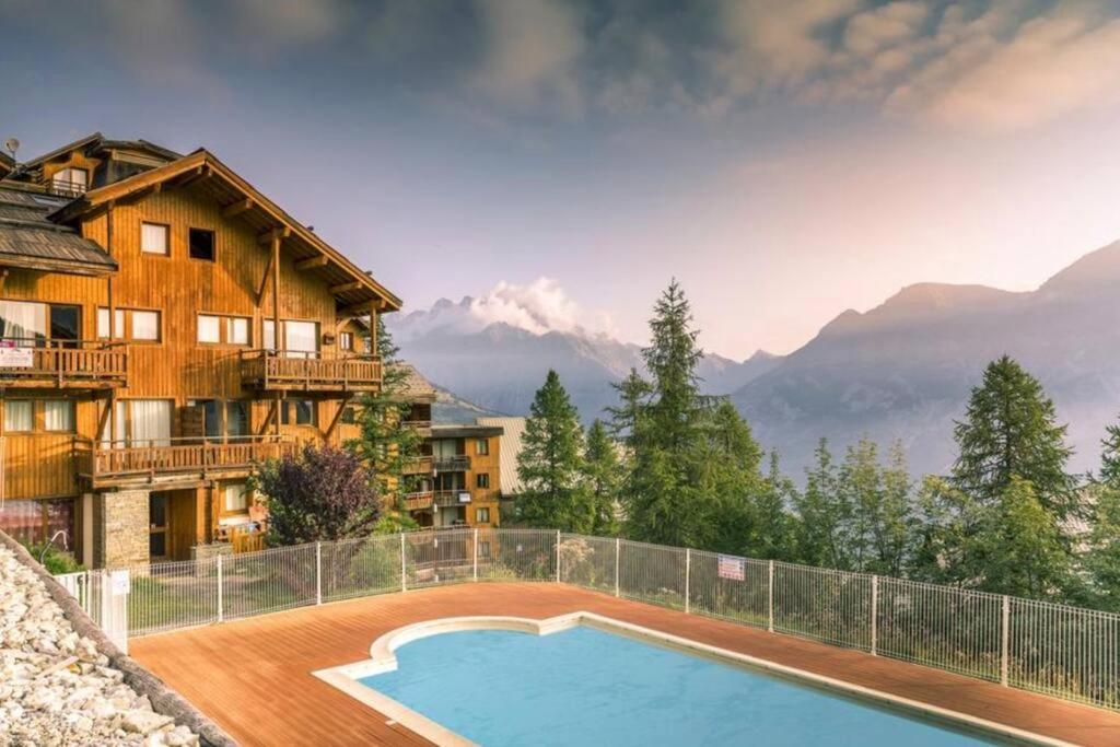 Chalet 4 Pers. Piscine Et Literie Toute Neuve. Puy-Saint-Vincent Eksteriør bilde